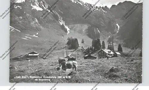 CH 6390 ENGELBERG OW, Gerschnialp, Cafe Ritz