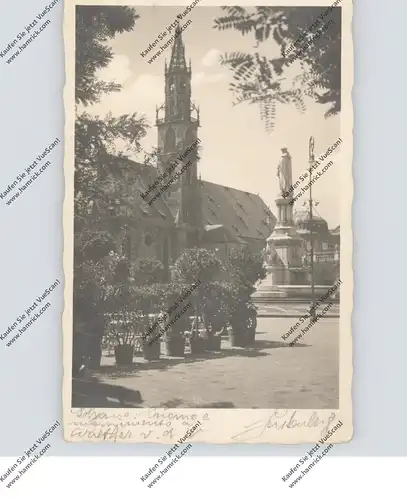 I 39100 BOZEN, Piazza Vittorio Emmanuelle, Photo-AK