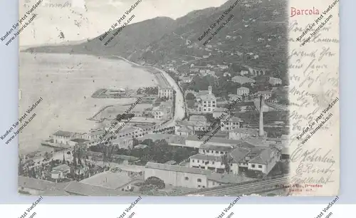I 34100 TRIESTE - BARCOLA, Gesamtansicht, 1901, Stengel, kleine Mängel