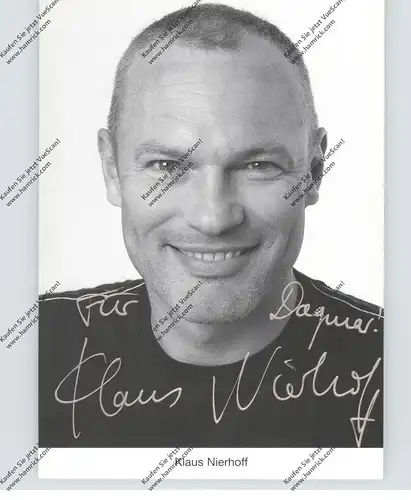 TV-UNTERHALTUNG - LINDENSTRASSE - KLAUS NIERHOFF - Autogramm
