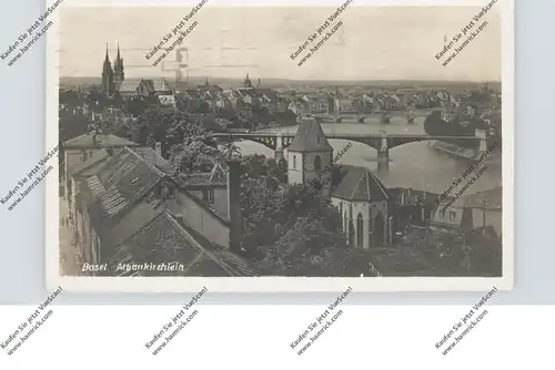 CH 4000 BASEL BS, Albankirchlein, 1926