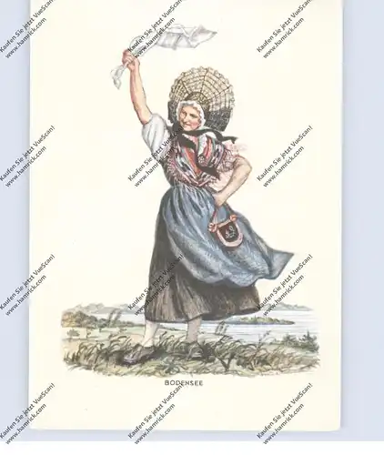 TRACHTEN - Badische Volkstrachten, BODENSEE, Künstler Helmut Skarbina