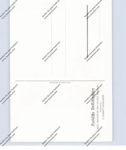 TRACHTEN - Badische Volkstrachten, HOCHSCHWARZWÄLDERIN & MARKGRÄFLERIN, Künstler Helmut Skarbina