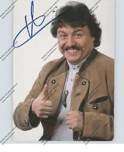 TV-UNTERHALTUNG - ACHIM MENTZEL - Autogramm