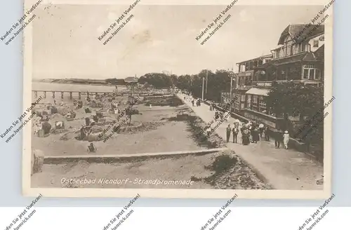 2408 TIMMENDORFER STRAND - NIENDORF, Strandpromenande, 1927