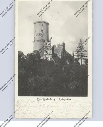 5300 BONN - BAD GODESBERG, Die Godesburg, Ruine, 1936, wirklich noch Ruine