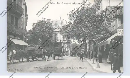 F 64200 BIARRITZ, La Place de la Mairie, Chocolat Dominique Bayonne