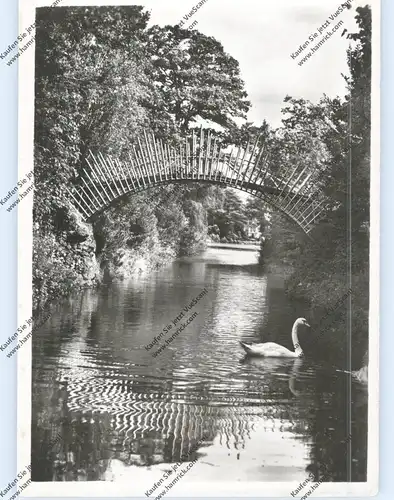 0-4414 WÖRLITZ, Der Park zu Wörlitz, Sonnenbrücke, Deutscher Kunst Verlag