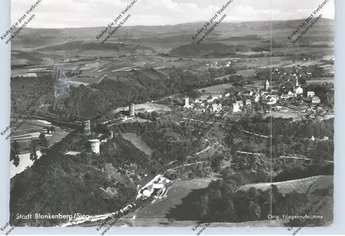 5202 HENNEF - STAD BLANKENBERG, Luftaufbahne, 1965