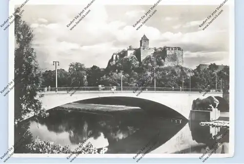 0-4000 HALLE / Saale, Burg Giebichenstein, 1942, Feldpost Nachrichtenlehrregiment