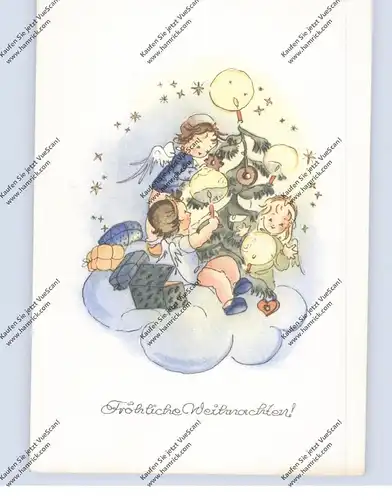 WEIHNACHTEN - Englein, Künstler-Karte
