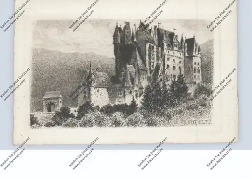 5401 WIERSCHEM, Burg Eltz, Kupferdruck