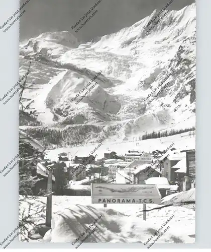 CH 3906 SAAS FEE VS, Alphubel und Täschhorn, 1964