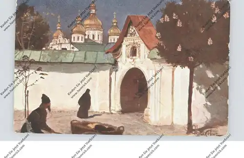 RUSSIA / RUSSLAND, Artist J. Iljakiewitch, "Le couvent de S-t Michel