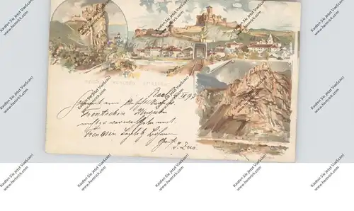 SVK - 91101 TRENCIN / TRENCSEN, postal stationery / Ganzsache 1897, nach Passau befördert