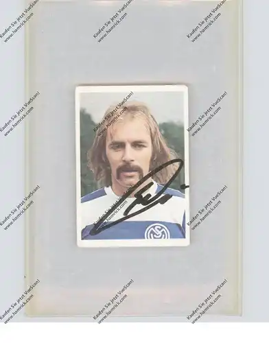 FUSSBALL - MSV DUISBURG - RUDOLF SELIGER, Autogramm