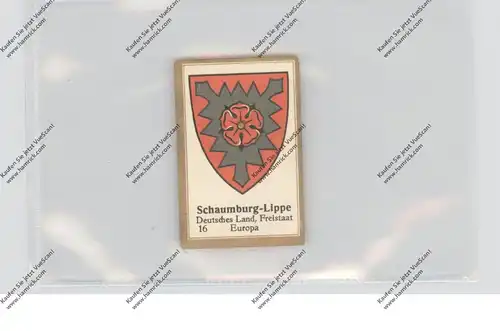 3062 BÜCKEBURG, Landeswappen Schaumburg-Lippe, Abdulla Sammelbild