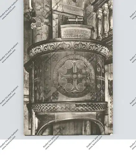 3380 GOSLAR - HAHNENKLEE, Gustav-Adolf-Kirche, Kanzel, 1958