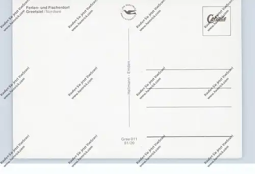 2974 KRUMMHÖRN - GREETSIEL, Strassenpartie