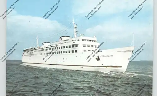 FÄHRE / Ferry / Traversier, "WARNEMÜNDE",