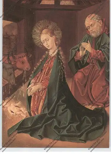 4770 SOEST, ev. Kirche St. Maria zur Wiese, Ausschnitte Annenaltar, Deutscher Kunst Verlag