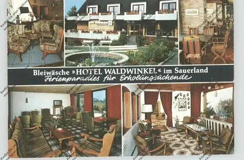 4798 WÜNNENBERG - BLEIWÄSCHE, Hotel Waldwinkel