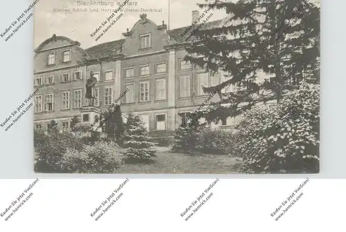 0-3720 BLANKENBURG, Kleines Schloß und Herzog-Wilhelm-Denkmal