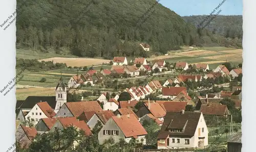 4791 LICHTENAU - HUSEN, Ortsansicht 1965