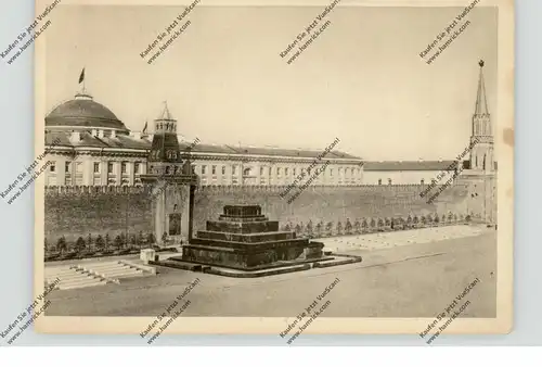 RU 101000 MOSKAU / MOSCOW, Kremel mit Lenin Denkmal