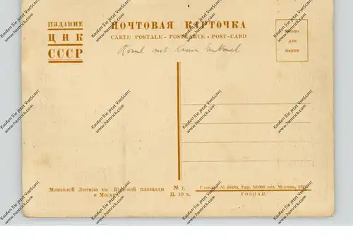 RU 101000 MOSKAU / MOSCOW, Kremel mit Lenin Denkmal