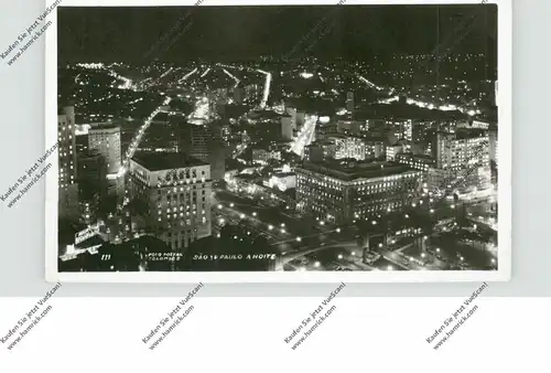 BRASIL - SAO PAULO, a noite, 1955