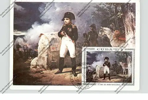 CUBA  - 1981, NAPOLEON, Maximumkarte