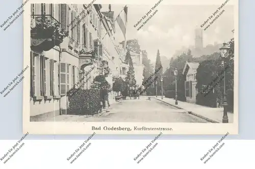 5300 BONN - BAD GODESBERG, Kurfürstenstrasse, 20er Jahre