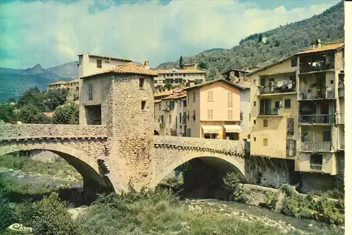 F 06380 SOSPEL, Le pont vieux sur la Bevera, CIM-Macon, CPSM