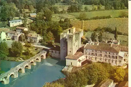 F 47230 BARBASTE, Vue airienne, CPSM, CIM-Macon