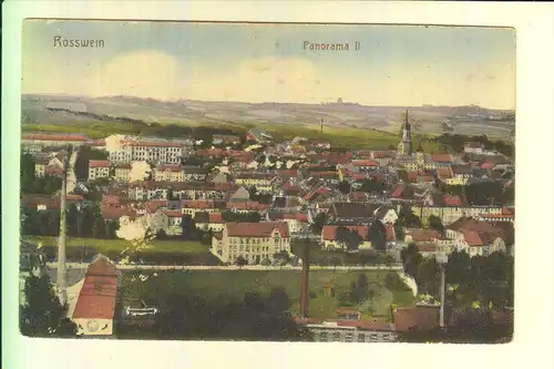 0-7304 ROSSWEIN, Panorama II, 1918, Oberfläche leicht berieben