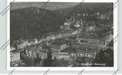 BÖHMEN & MÄHREN - KARLSBAD / KARLOVA VARY, Gesamtansicht