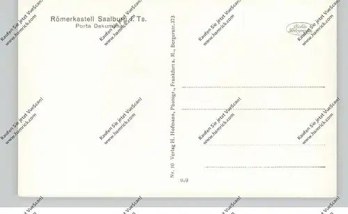 6380 BAD HOMBURG, Saalburg, Porta Dekumana