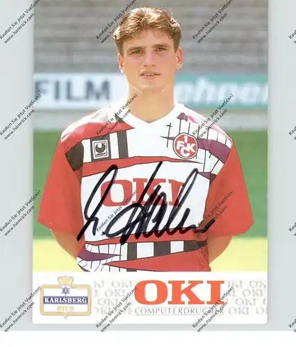FUSSBALL - 1. FC KAISERSLAUTERN - MARCO HABER, Autogramm