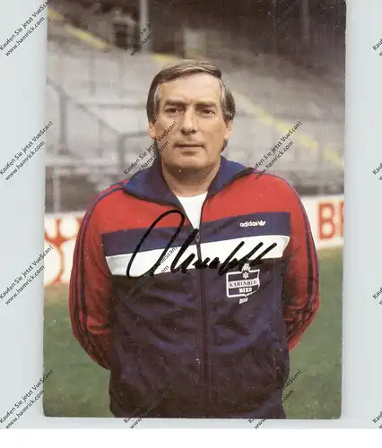 FUSSBALL - 1. FC KAISERSLAUTERN - MANFRED KRAFFT, Autogramm