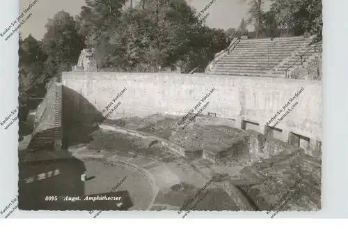 CH 4302 AUGST BL, Amphitheater, Kastenstempel, 1950