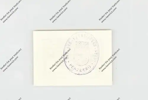 8122 PENZBERG, 3 Notgeldscheine