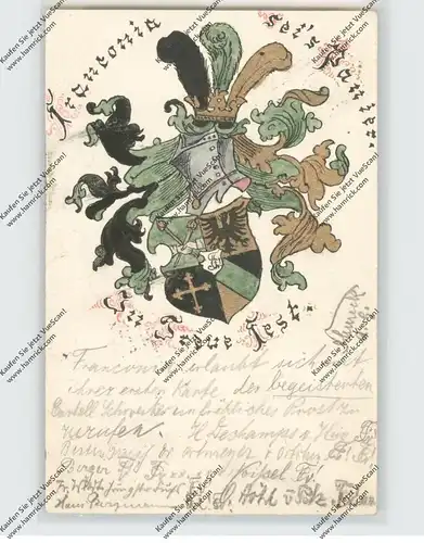 5100 AACHEN, Studentica Frankonia, Privat-Ganssache Januar 1899 kurz nach der Gründung