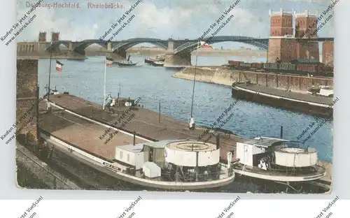 BINNENSCHIFFE - RHEIN, Frachtschiffe im Duisburger Hafen