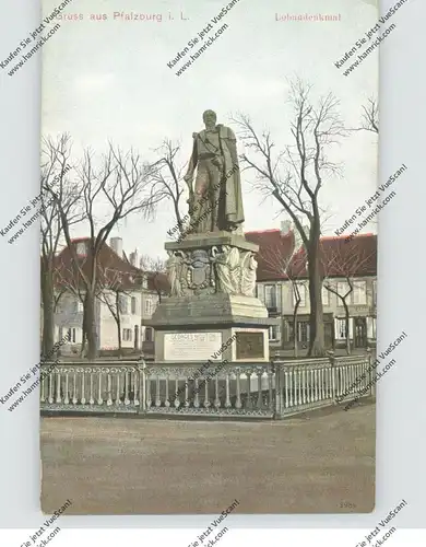 F 57370 PHALSBOURG / PFALZBURG, Lobaudenkmal, kl. Druckstelle