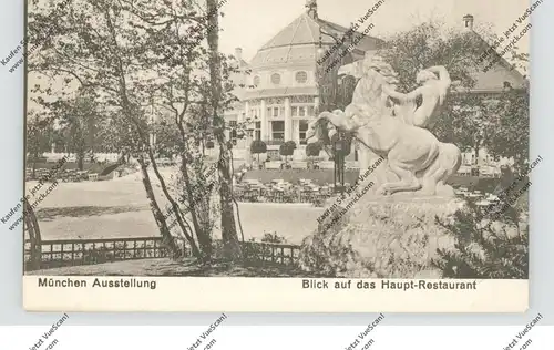 8000 MÜNCHEN, Ausstellung, Blick auf das Haupt-Restaurant