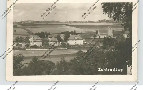 8591 SCHIRNDING, Gesamtansicht 1953, kl. Druckstelle