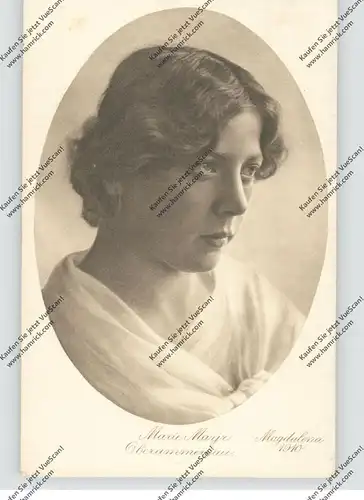 8103 OBERAMMERGAU, Passionsspiele 1910, Marie Mayr