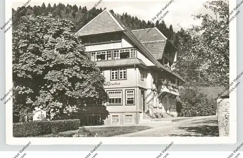 7865 TODTMOOS, Hotel "HIRSCHEN", 1954