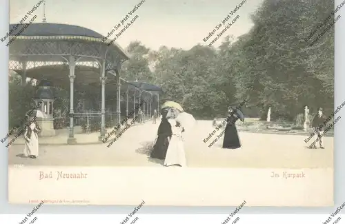 5483 BAD NEUENAHR, Im Kurpark, ca. 1905, Stengel